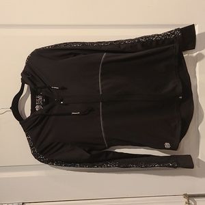 BKE Sport Black and silver sweatshirt